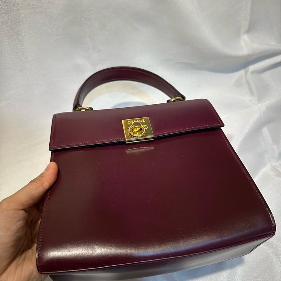 Celine vintage kelly bag-5
