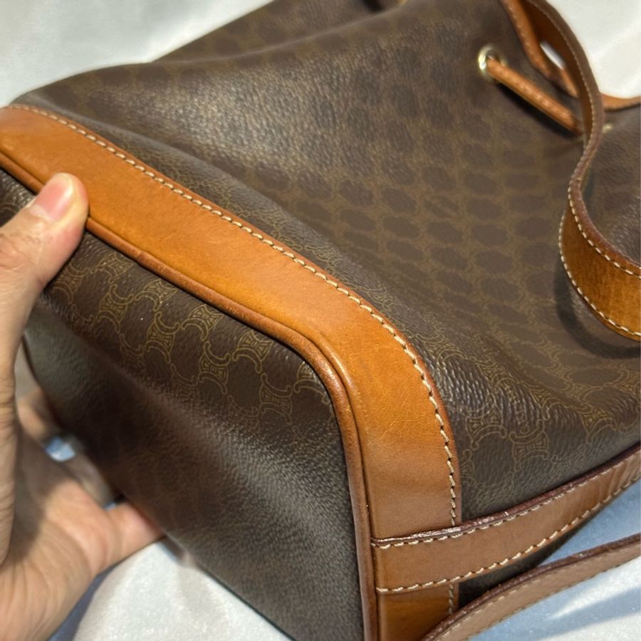 Celine vintage bucket bag水桶包-7
