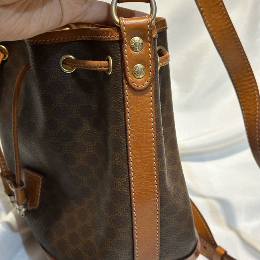 Celine vintage bucket bag水桶包-9