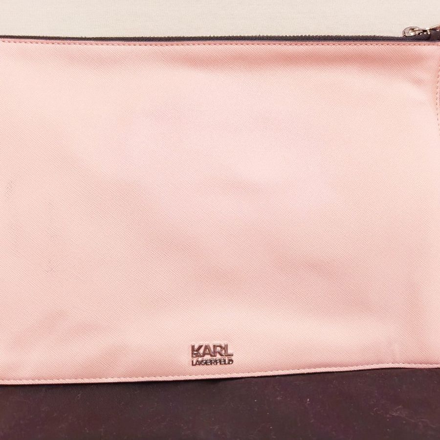 🎀KARL LAGERFELD 卡爾 KL 老佛爺&貓咪手拿包-4