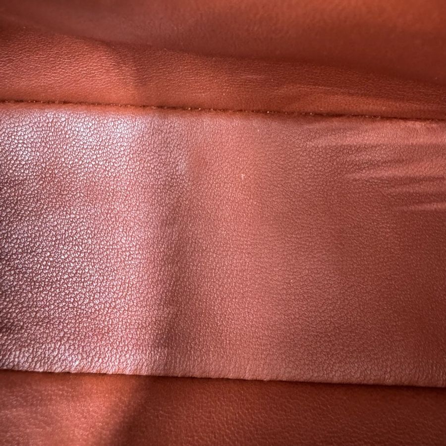Loro Piana / 諾悠翩雅 19 磚紅色飯盒包-11