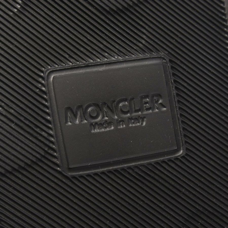 MONCLER BASILE 男士淋浴涼鞋 4C0002001A4999843 橡膠 海軍藍 白色 #43 全新-4