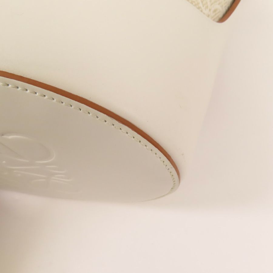 LOEWE 【激減優惠】帆布/牛皮皮革Balloon Anagram手挽肩背兩用袋-6