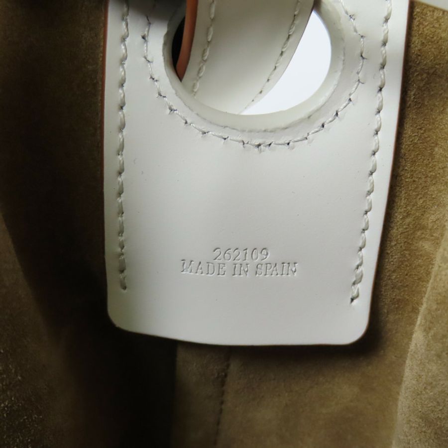 LOEWE 【激減優惠】帆布/牛皮皮革Balloon Anagram手挽肩背兩用袋-16
