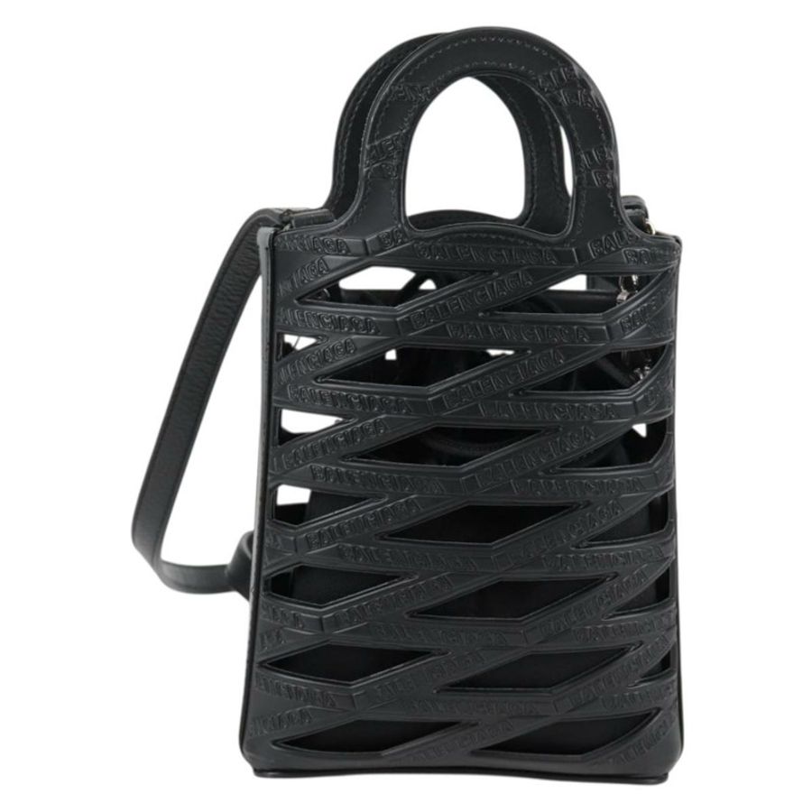 【日本直送】BALENCIAGA 手提包 皮革 兩用 黑色 660787 正品 134863V-1