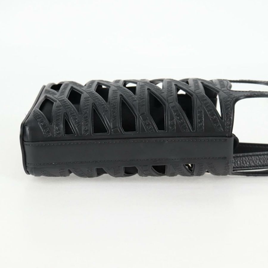 【日本直送】BALENCIAGA 手提包 皮革 兩用 黑色 660787 正品 134863V-3