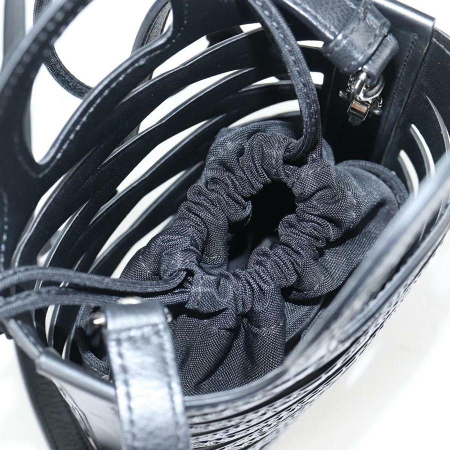 【日本直送】BALENCIAGA 手提包 皮革 兩用 黑色 660787 正品 134863V-9
