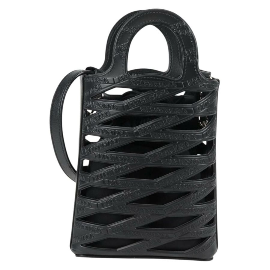 【日本直送】BALENCIAGA 手提包 皮革 兩用 黑色 660787 正品 134863V-12