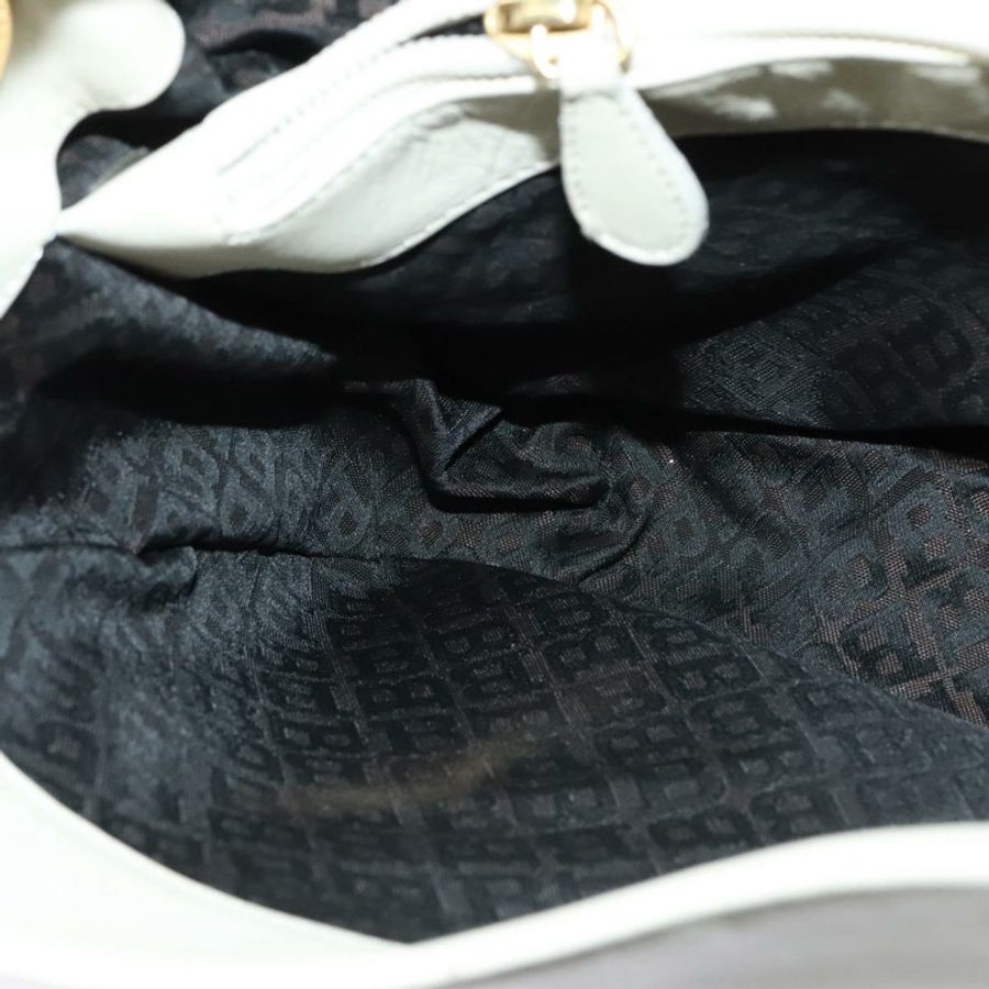 【日本直送】BALLY 肩背包 皮革 白色 金色 正品 138249-19