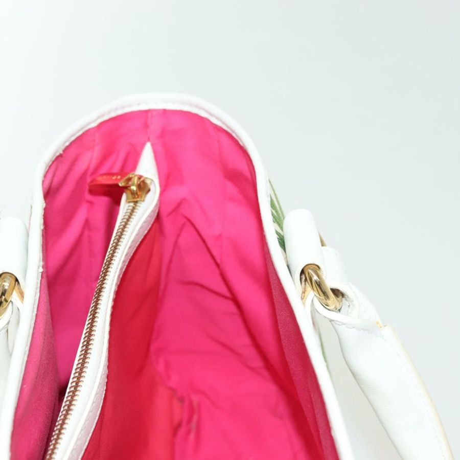 【日本直送】CELINE 手提包 帆布 白色 金色 正品 139166-21