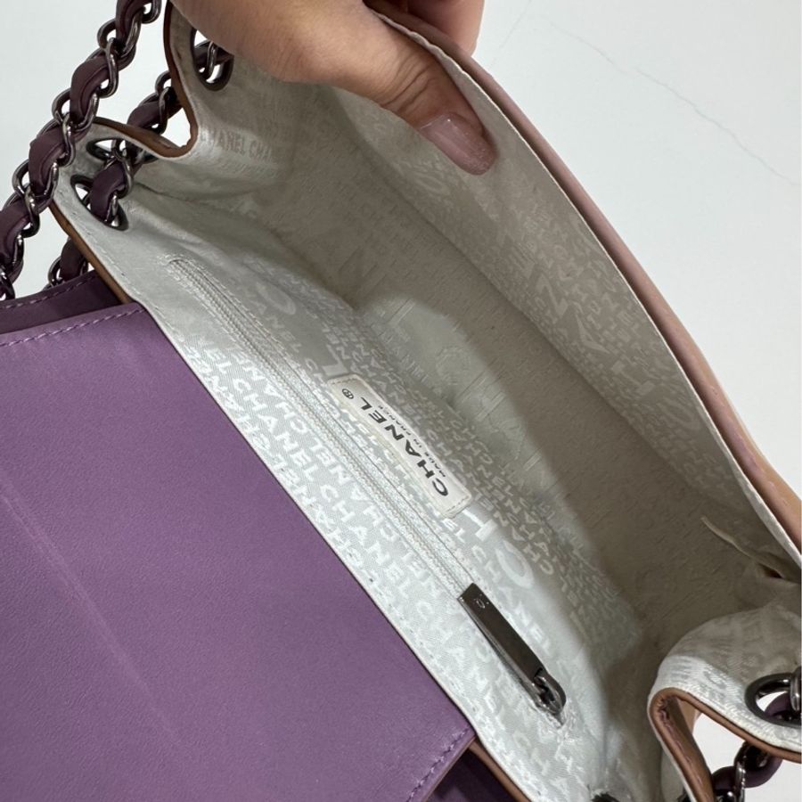 chanel 香奈兒 冰格包 駝色 鍊條包 斜背包 肩背包 側背包 鍊條包-15