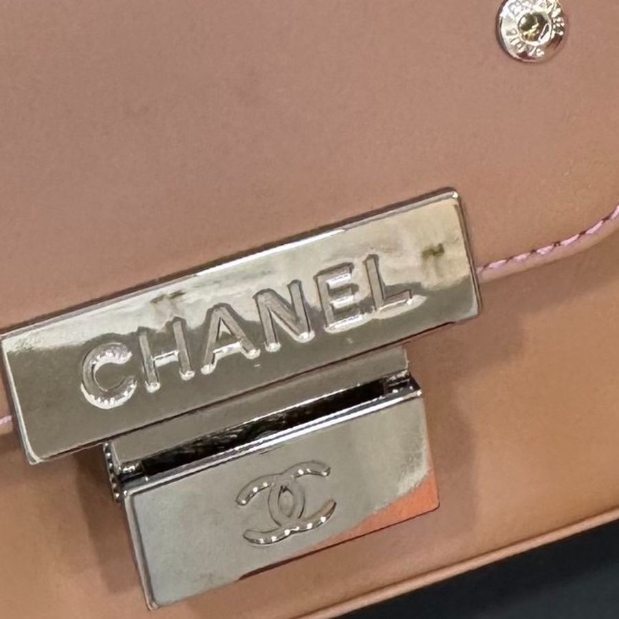 chanel 香奈兒 冰格包 駝色 鍊條包 斜背包 肩背包 側背包 鍊條包-17