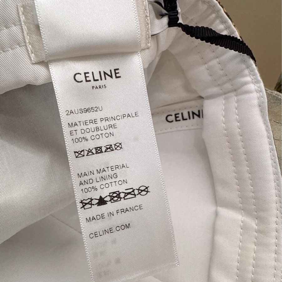 CELINE 扶桑花棒球帽-6