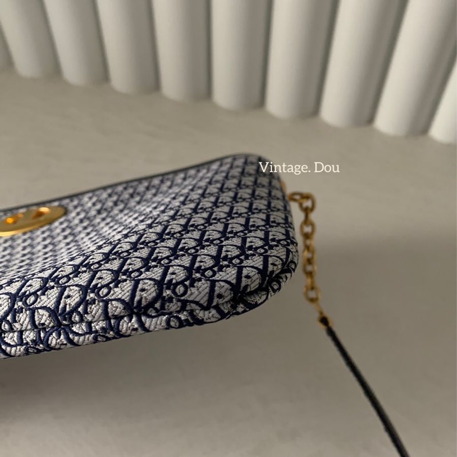 Dior vintage 老花手提肩背包-4
