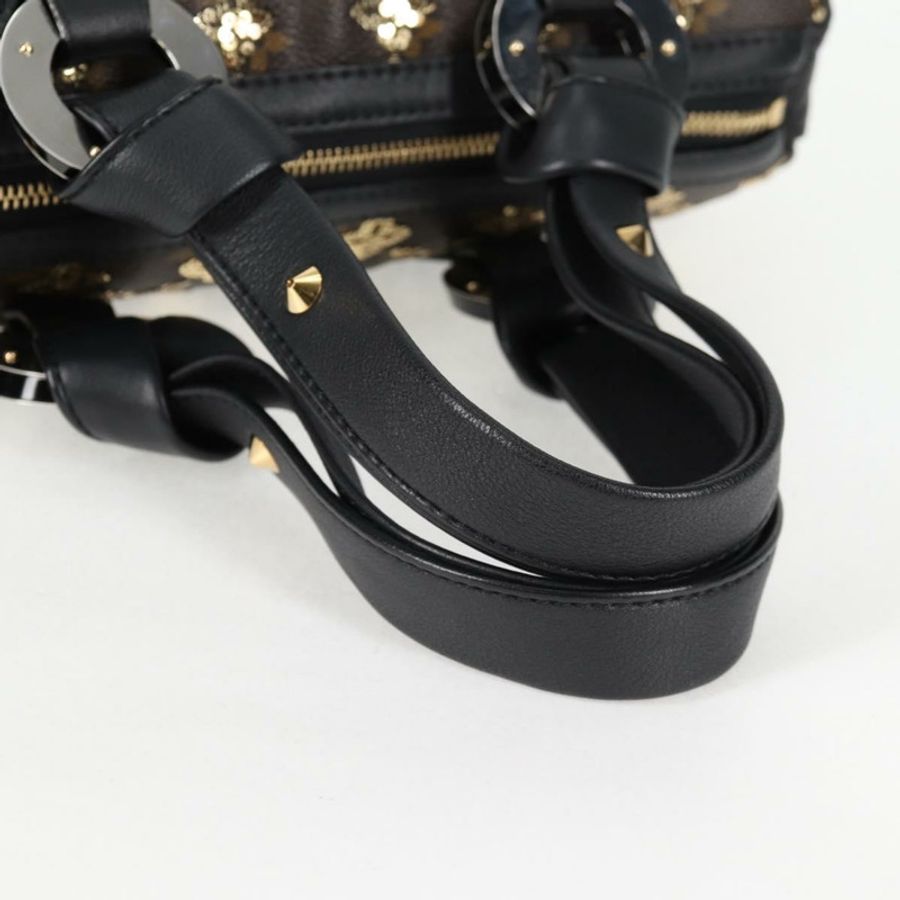 【日本直送】路易威登 Monogram Eclipse 亮片 Speedy 30 手袋 金色 M40244 正品 yk18412M-6