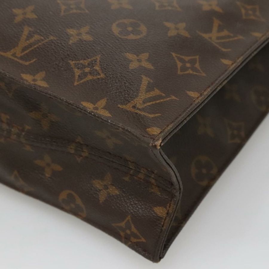 【日本直送】路易威登 Monogram Sac Plat 手提包 M51140 LV 正品 BA4418-14