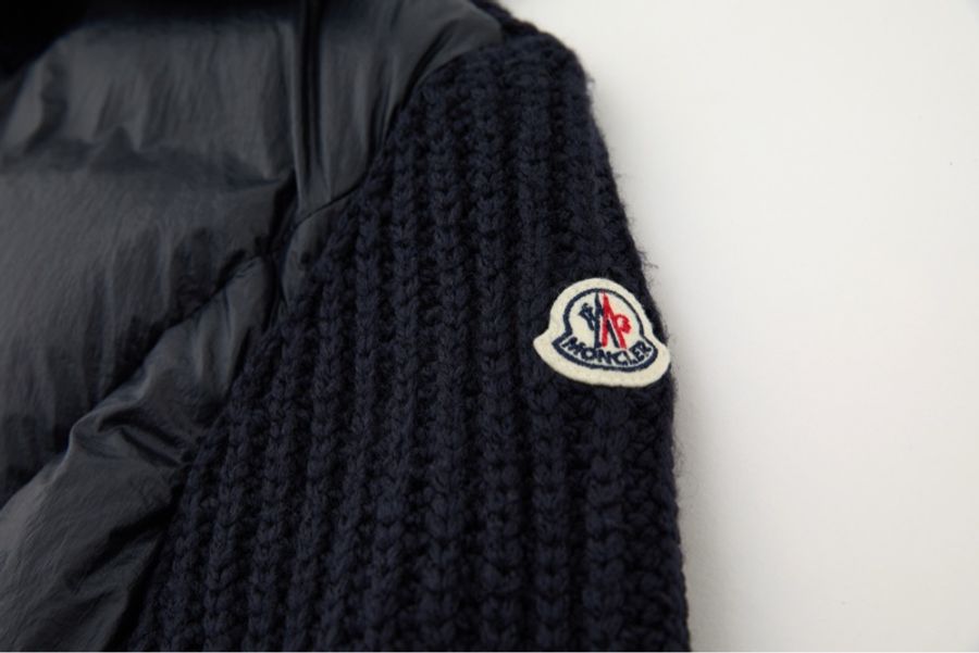 ❤️MONCLER 針織羽絨拼接款外套-5