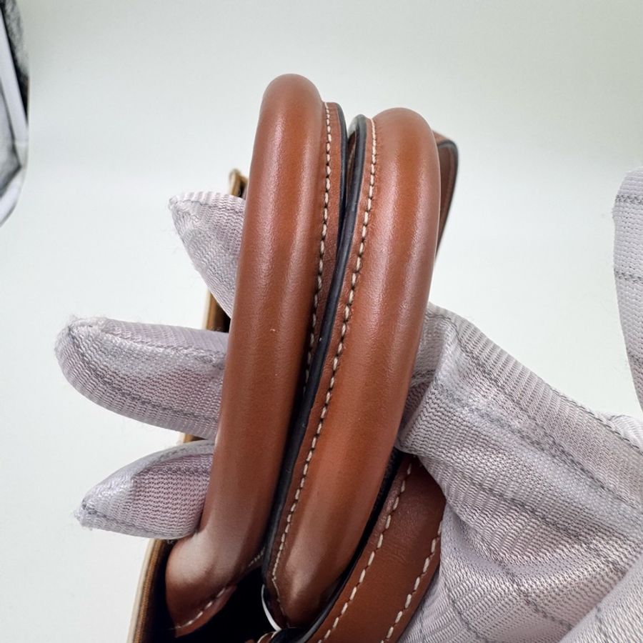 Celine / 賽琳 凱旋門花紋 红色 老花 mini Cabas 手袋-2