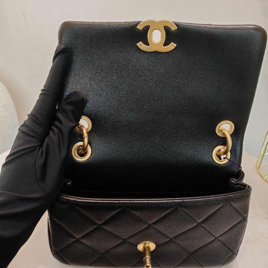Chanel AS2387 flap bag-12
