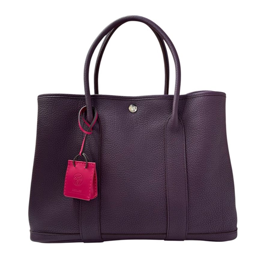 Hermès Garden Party 36 CK N5 Cassis 黑加侖子-0