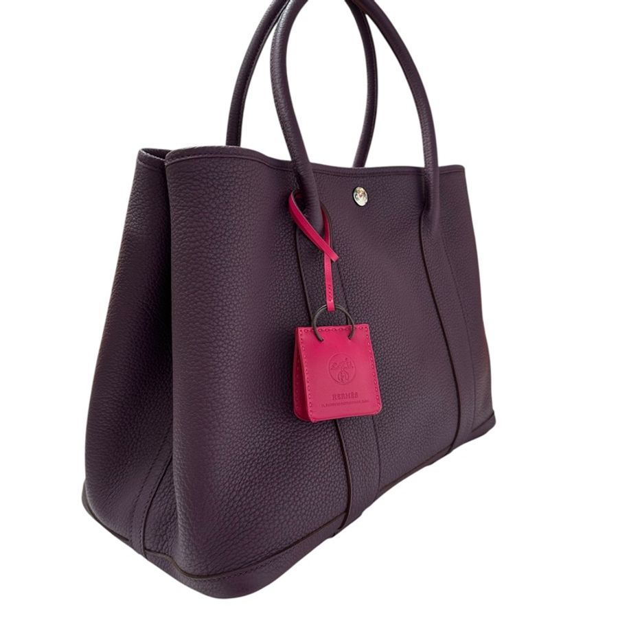 Hermès Garden Party 36 CK N5 Cassis 黑加侖子-3