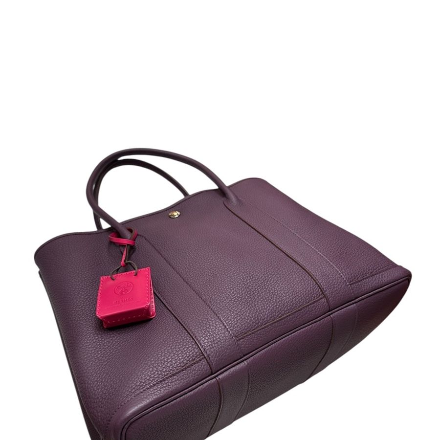 Hermès Garden Party 36 CK N5 Cassis 黑加侖子-4