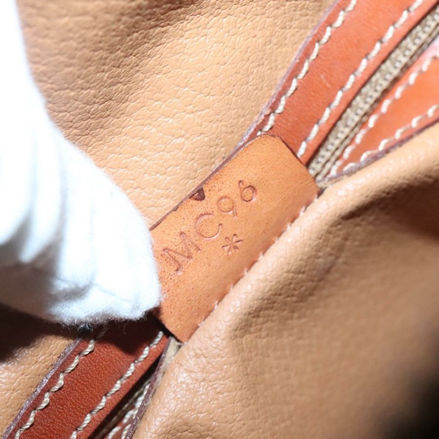 【日本直送】CELINE Macadam帆布手提包 PVC皮革 棕色 金色 正品 ki5919-11