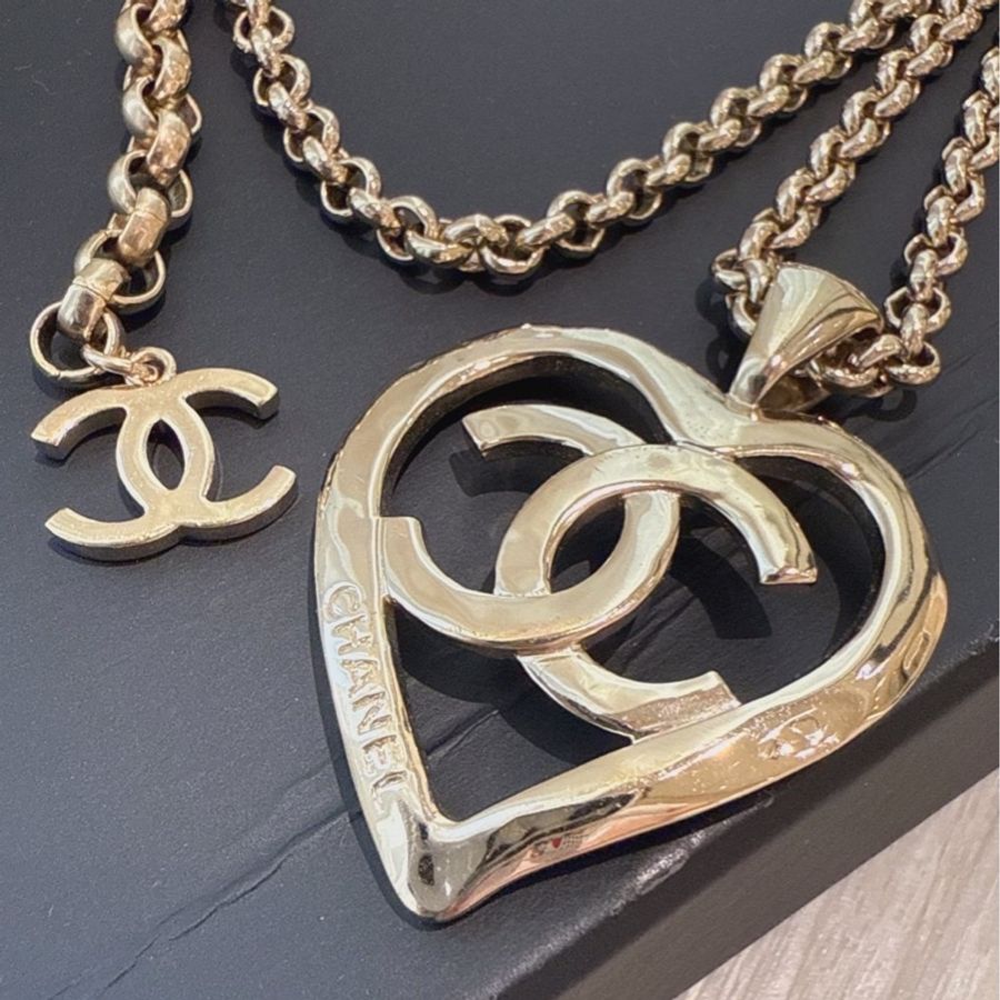 CHANEL 愛心簍空腰鏈-2
