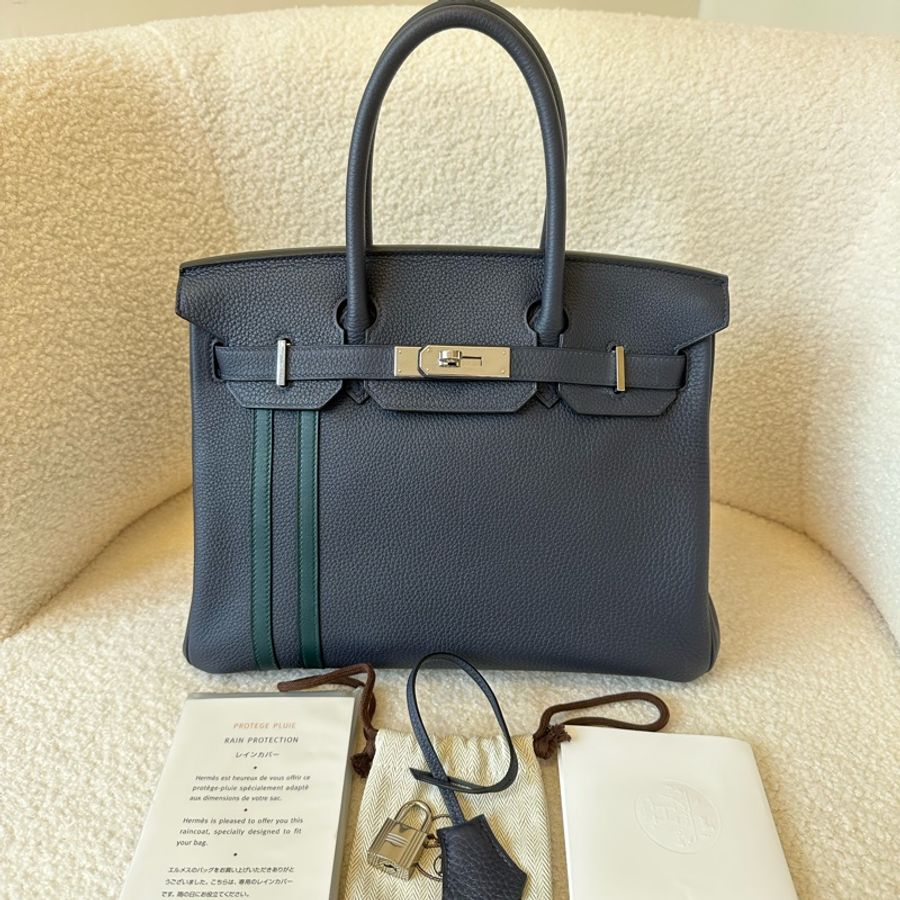 Hermes Birkin 30 愛馬仕 Officier 中隊長 C刻銀扣 TOGO皮-1