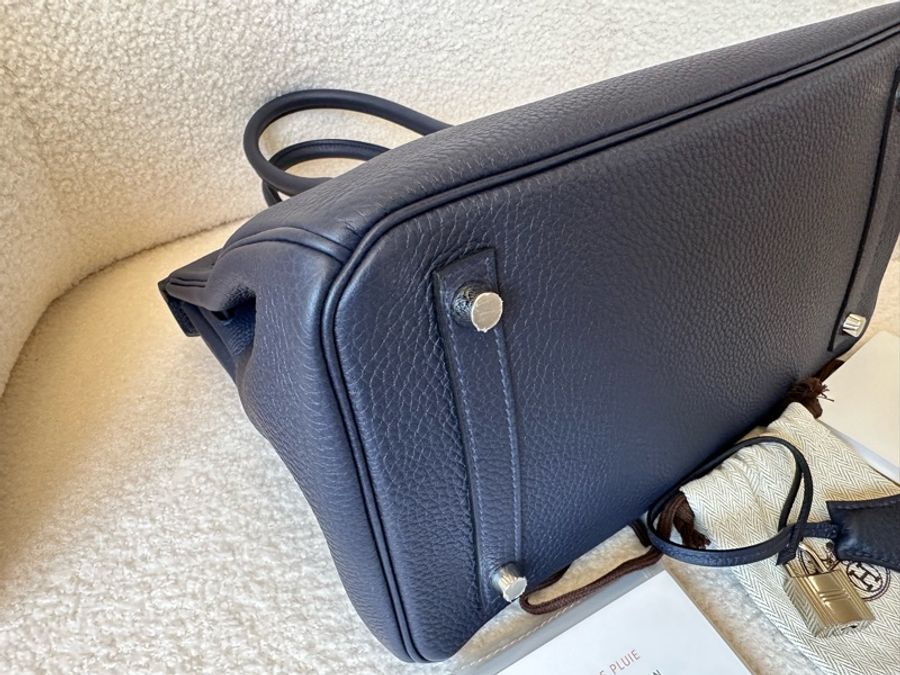Hermes Birkin 30 愛馬仕 Officier 中隊長 C刻銀扣 TOGO皮-8