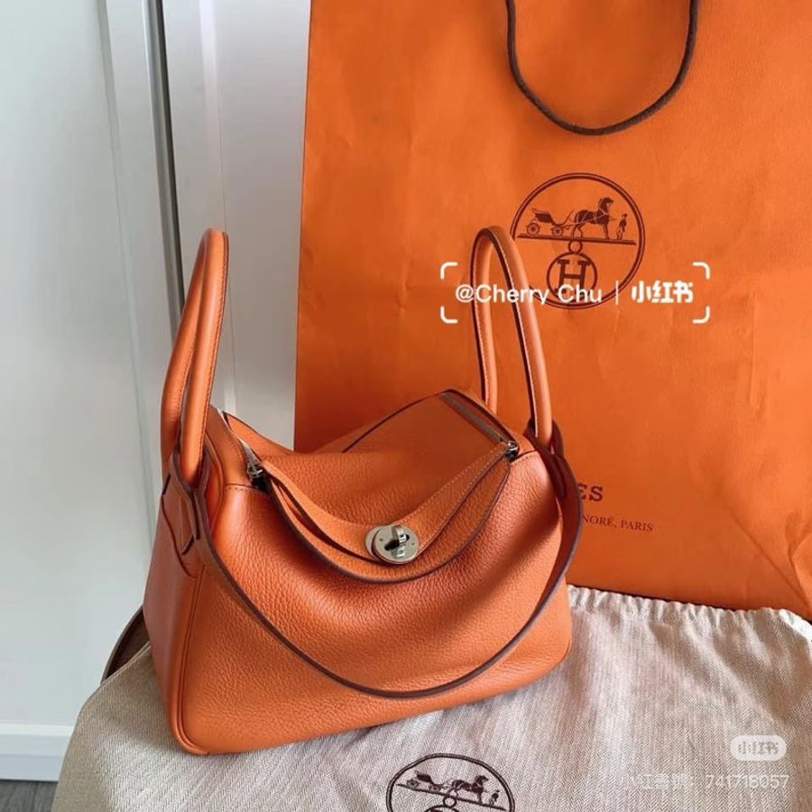 Hermes Lindy26 閒置帶原膜🔥櫃上配貨4️⃣0️⃣萬抱出🧡-4