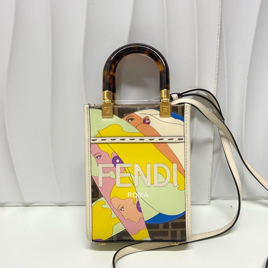 Fendi / 芬迪 女包 mini tote阳光托特包-5