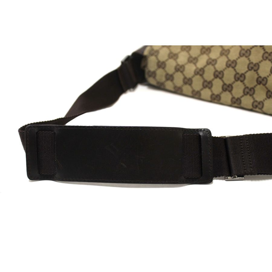 Gucci GG Monogram Flap Messenger Bag 145861-11