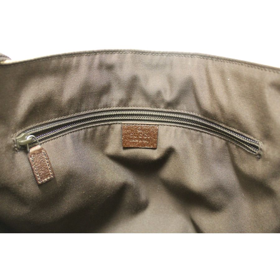 Gucci GG Monogram Flap Messenger Bag 145861-15