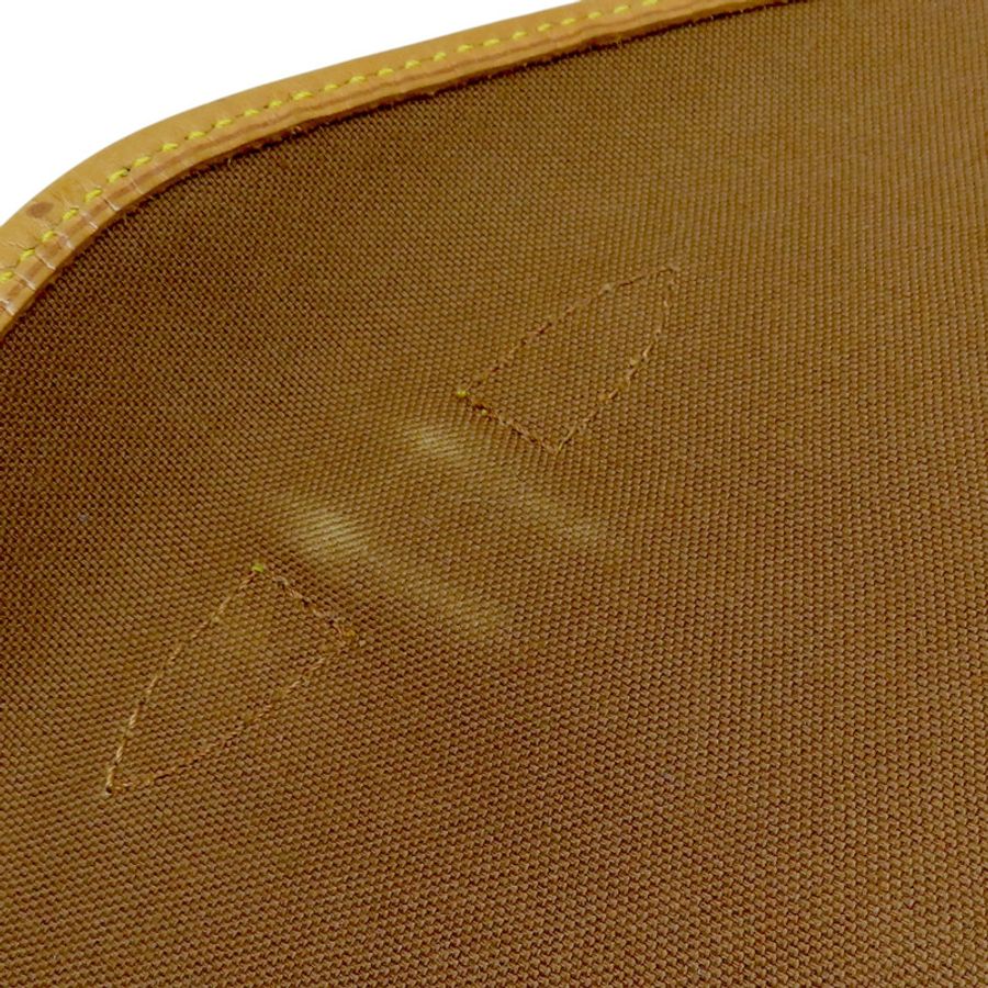 原棕色花帆布 Saumur 30 肩背 M42256-18