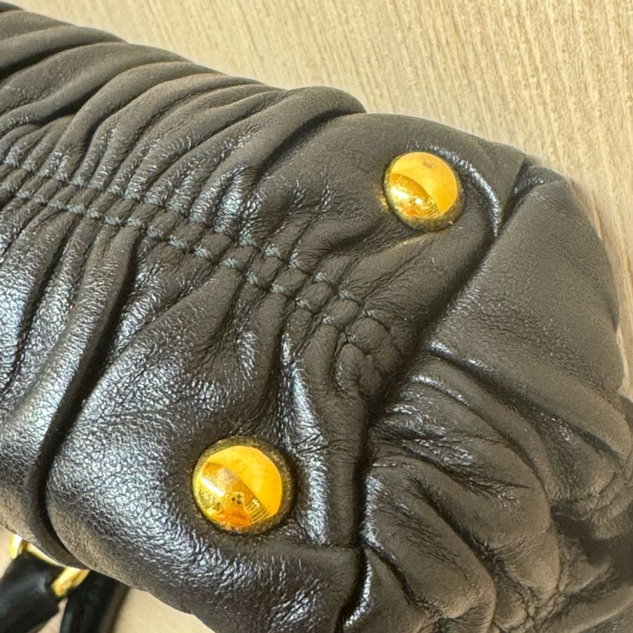 Prada 迷你包 皺摺包-22