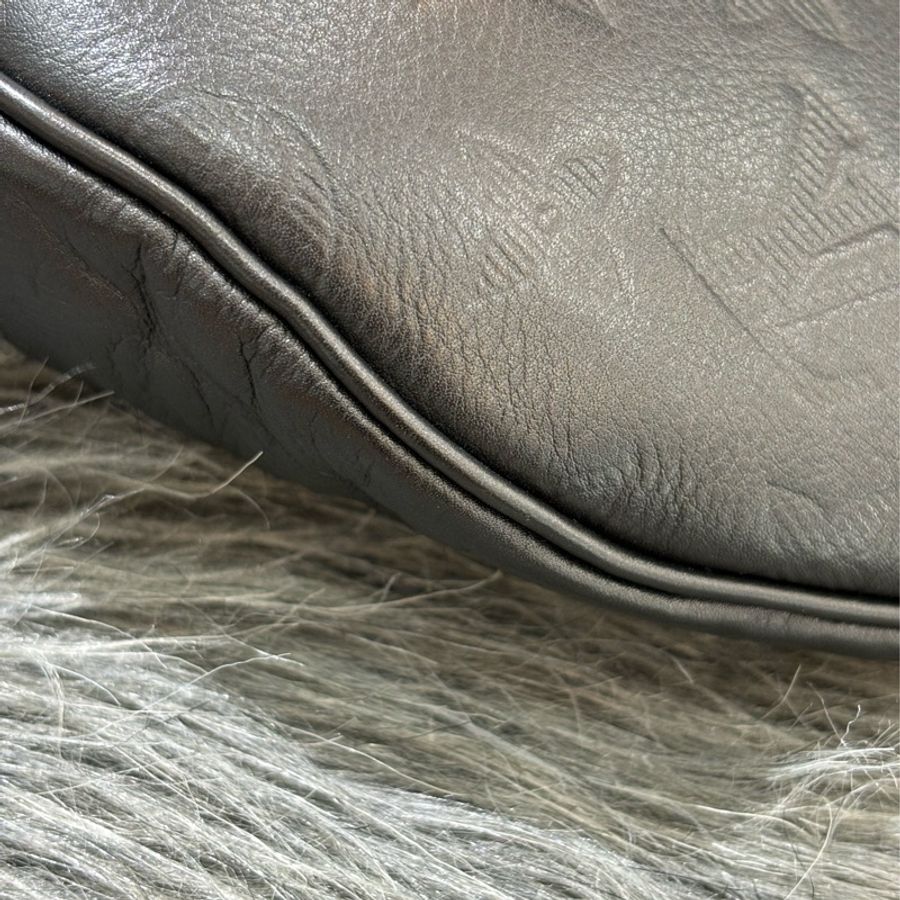 LV M46036 DISCOVERY 黑色牛皮 原花字紋老花 腰包 斜背包 肩背包 胸口包 霹靂包-17