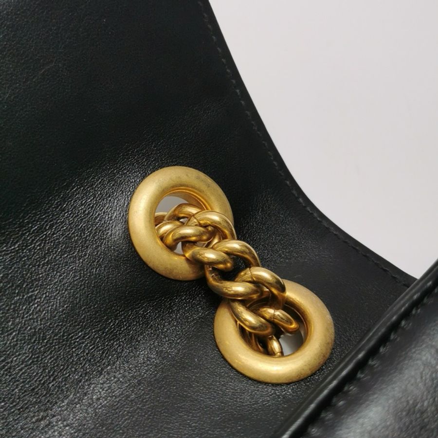 Gucci GG Marmont 小號牛皮 馬蒙單肩包-9