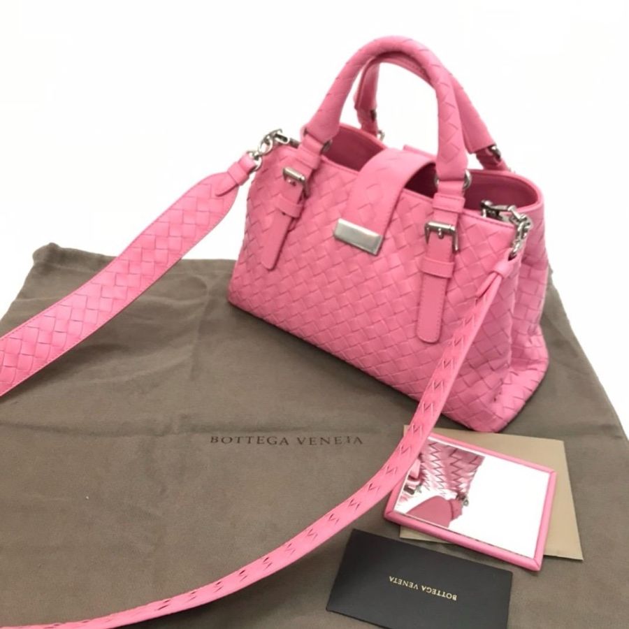 Bottega Veneta Roma ( Pink )-2