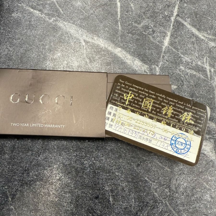 Gucci G-Chrono Black PVD 手錶-7
