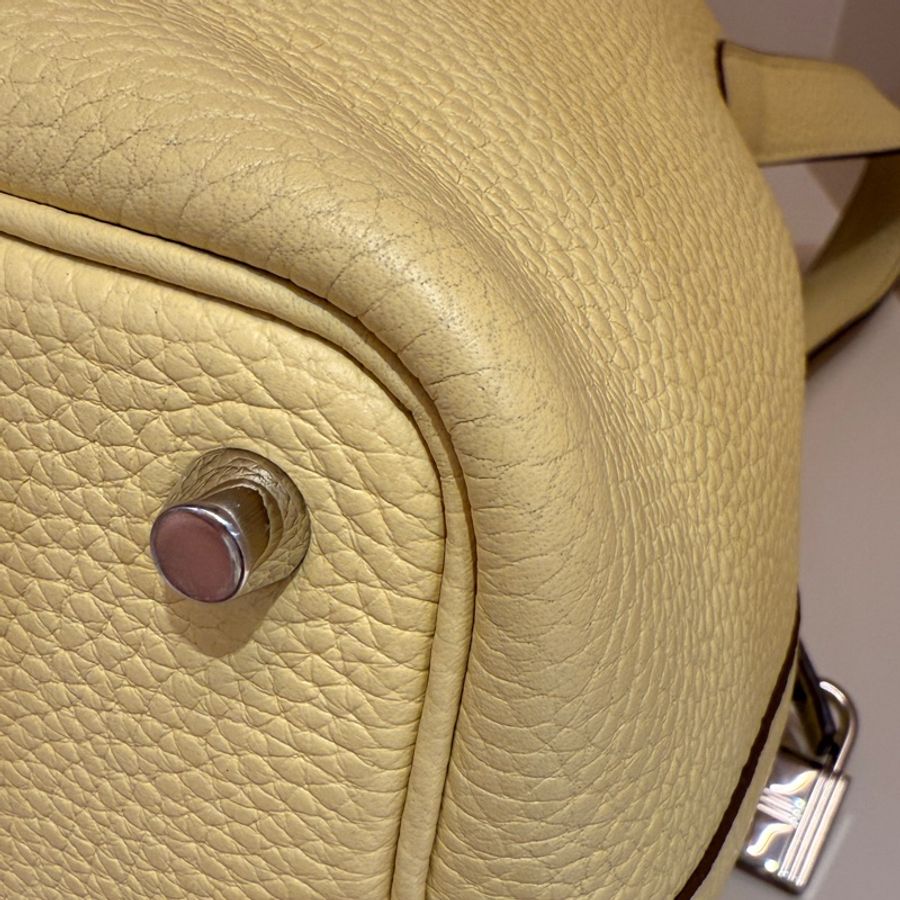 Hermes 菜籃子18 🐤絕版小雞黃-12