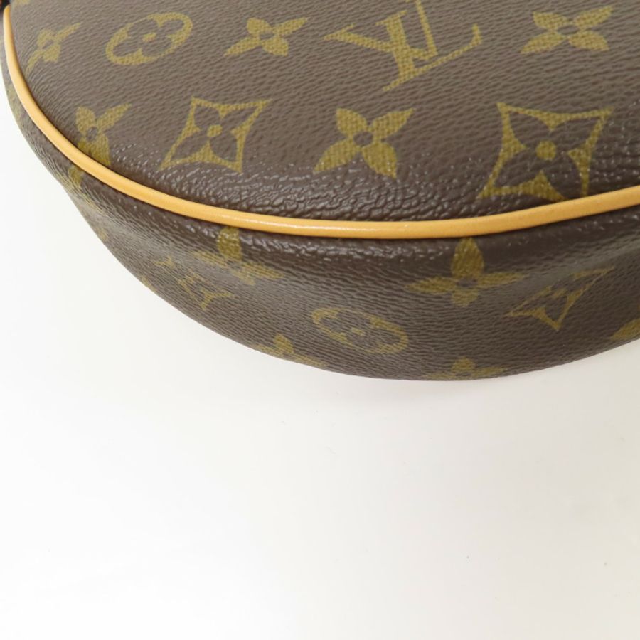 LOUIS VUITTON Monogram Loop金扣肩背袋棕色-5