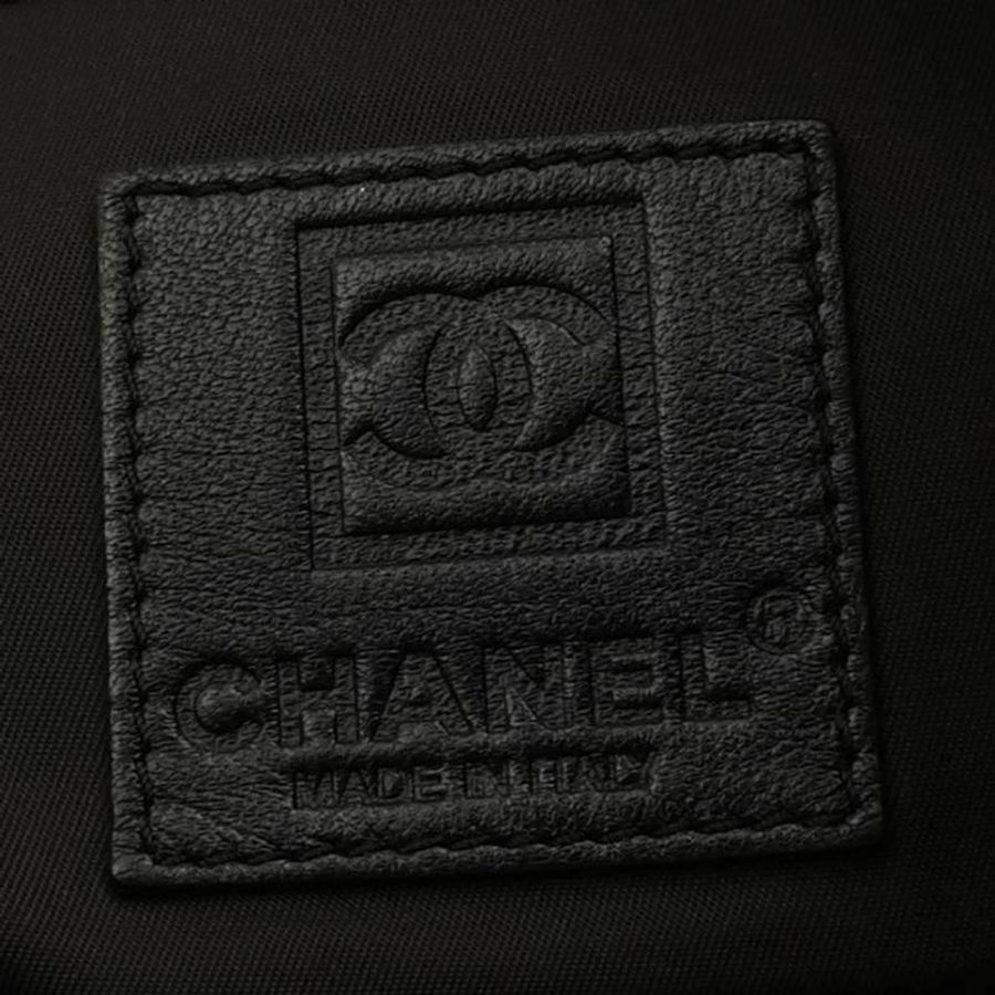 Chanel 帆布 拼色 雙C Logo 單肩包 手提包-7