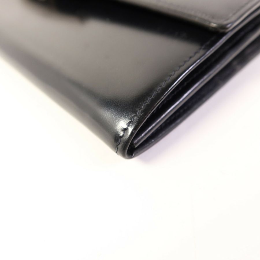 CARTIER 【激減優惠】牛皮皮革Long Wallet銀扣長錢包-9