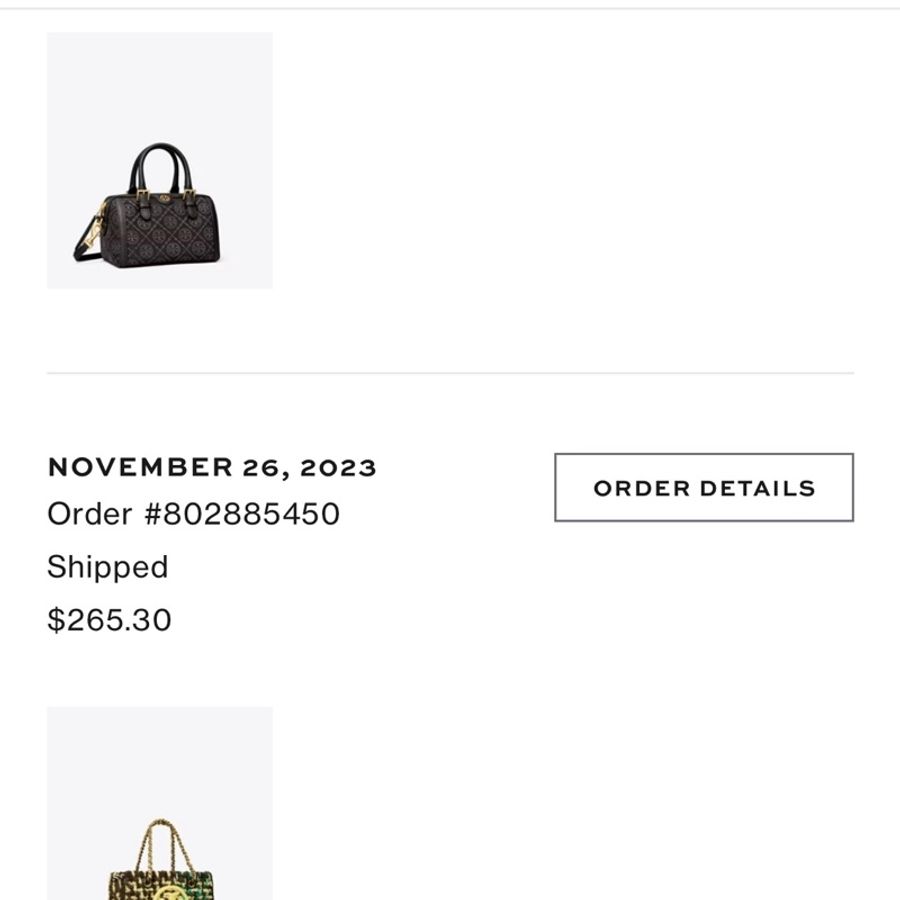 Tory Burch Fleming Soft Tweed Mini Chain Tote 托特 全新-11