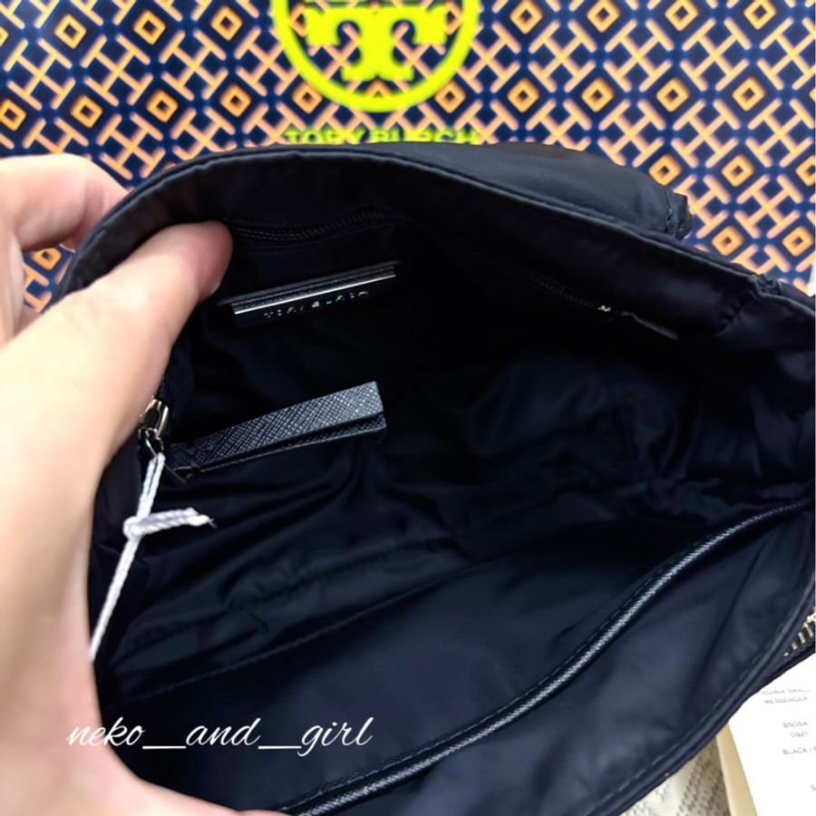 台灣現貨❤️ Tory Burch 專櫃款尼龍郵差包-1