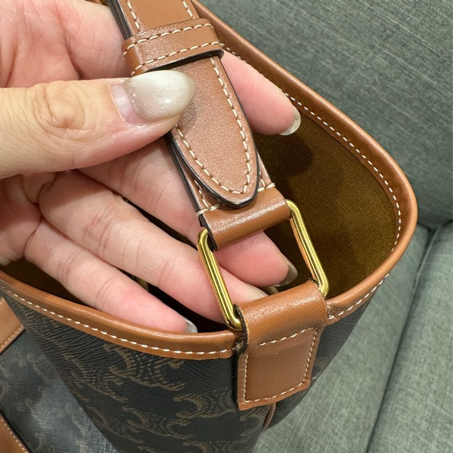 CELINE triomphe 水桶包 中號medium-13