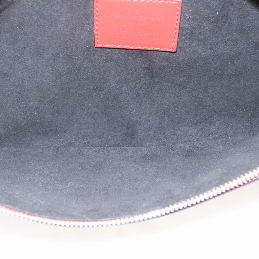 【日本直送】LOUIS VUITTON × Supreme Epi 腰包 紅色 M53418 LV Auth 29232SM-9