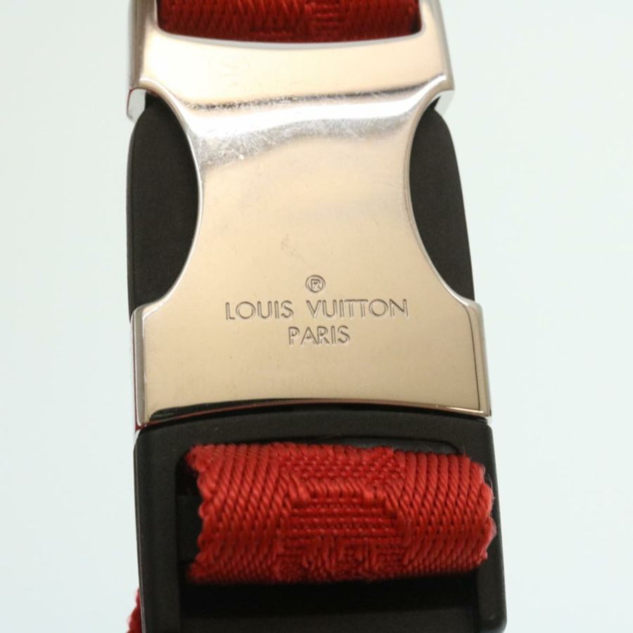 【日本直送】LOUIS VUITTON × Supreme Epi 腰包 紅色 M53418 LV Auth 29232SM-17