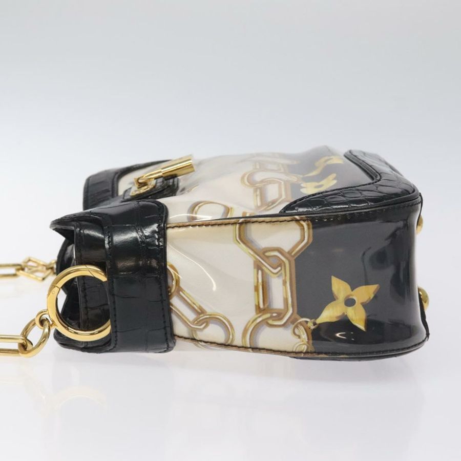【日本直送】路易威登 Monogram Charm Sackfrill 單肩包 黑色 M95151 LV 正品 115228V-3